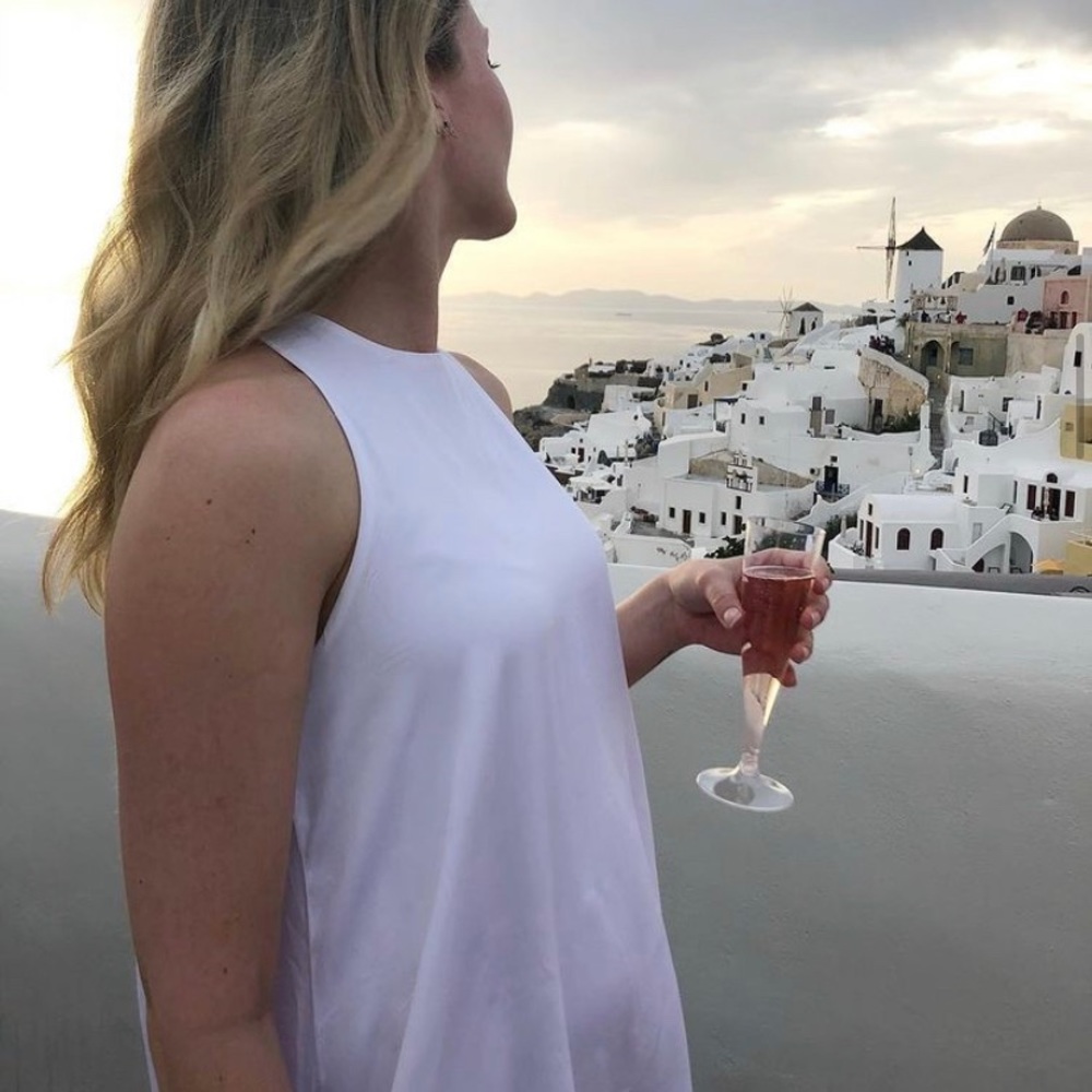 Glamorous Brand White dress sleeveless xs